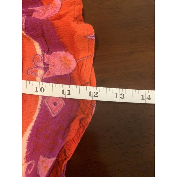 Winlar Boho Hippie Short Sleeve Tiered Lightweight Size 2X - Picture 6 of 7